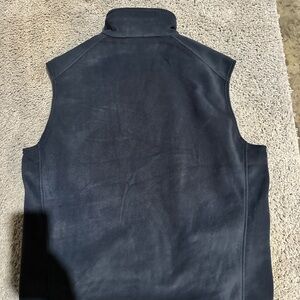 Men’s Columbia Navy Fleece Vest XL